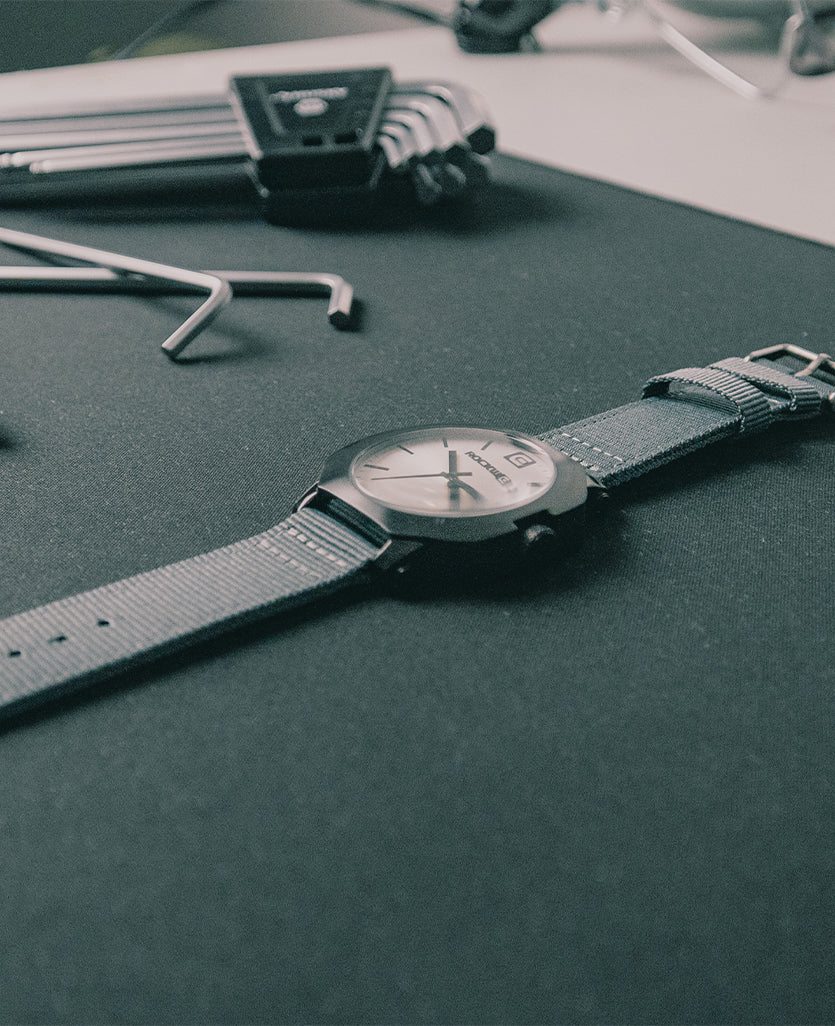 Apex Black/Silver Sports Watch - The Ultimate Adventure Companion - Korvel