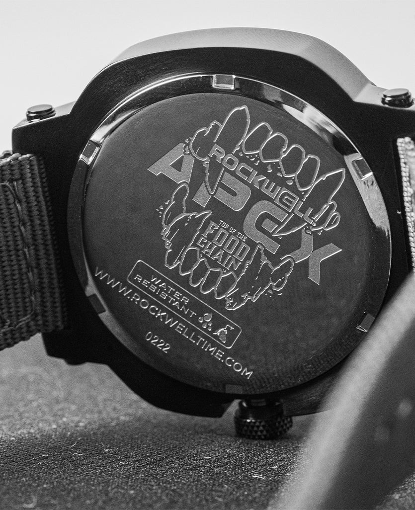 Apex Black/Silver Sports Watch - The Ultimate Adventure Companion - Korvel