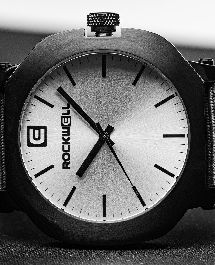 Apex Black/Silver Sports Watch - The Ultimate Adventure Companion - Korvel