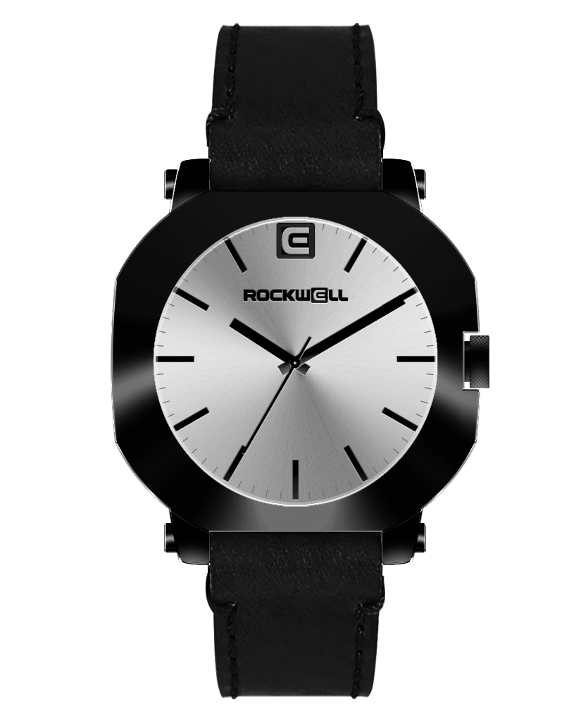 Apex Black/Silver Sports Watch - The Ultimate Adventure Companion - Korvel