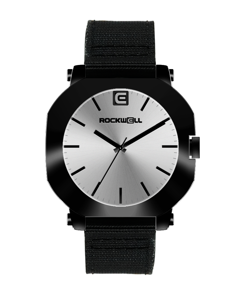 Apex Black/Silver Sports Watch - The Ultimate Adventure Companion - Korvel