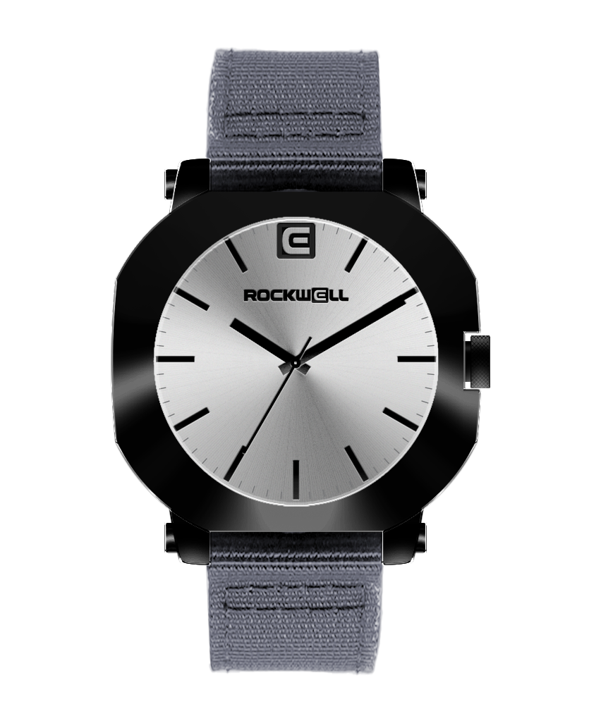 Apex Black/Silver Sports Watch - The Ultimate Adventure Companion - Korvel