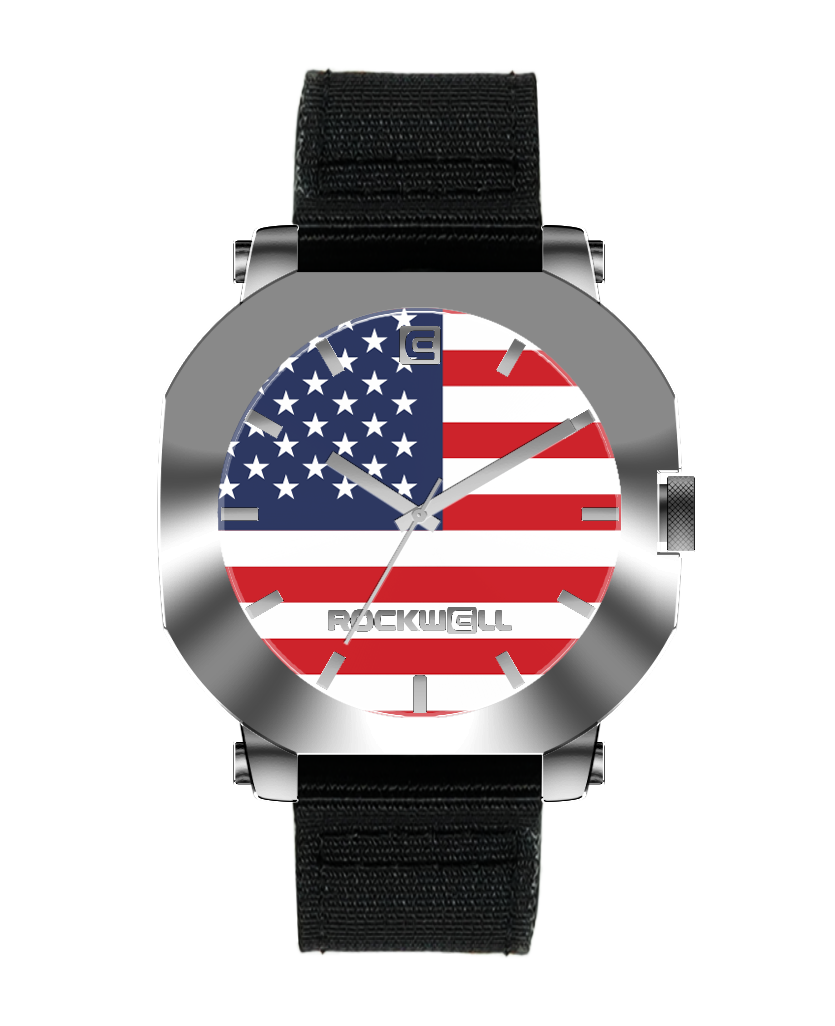 Apex Freedom Edition Silver Sports Watch - Korvel