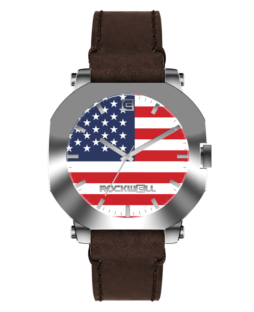 Apex Freedom Edition Silver Sports Watch - Korvel