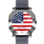 Apex Freedom Edition Silver Sports Watch - Korvel