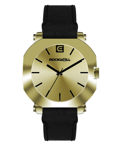 Apex Gold-Black Sports Watch: The Ultimate Adventure Companion - Korvel