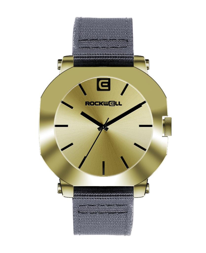 Apex Gold-Black Sports Watch: The Ultimate Adventure Companion - Korvel