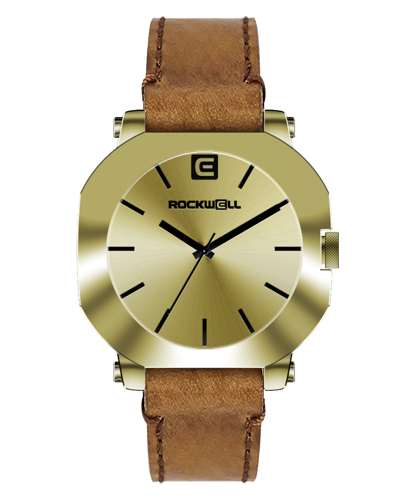 Apex Gold-Black Sports Watch: The Ultimate Adventure Companion - Korvel