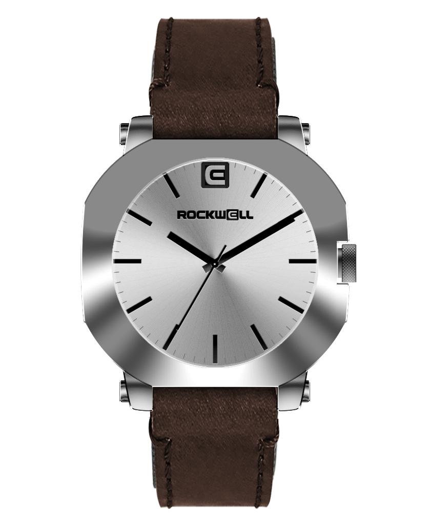 Reloj Apex Plata/Negro