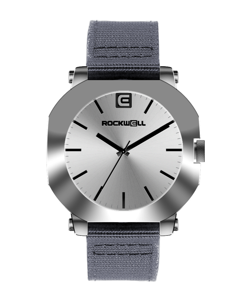 Reloj Apex Plata/Negro