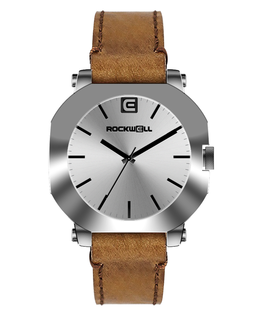 Reloj Apex Plata/Negro