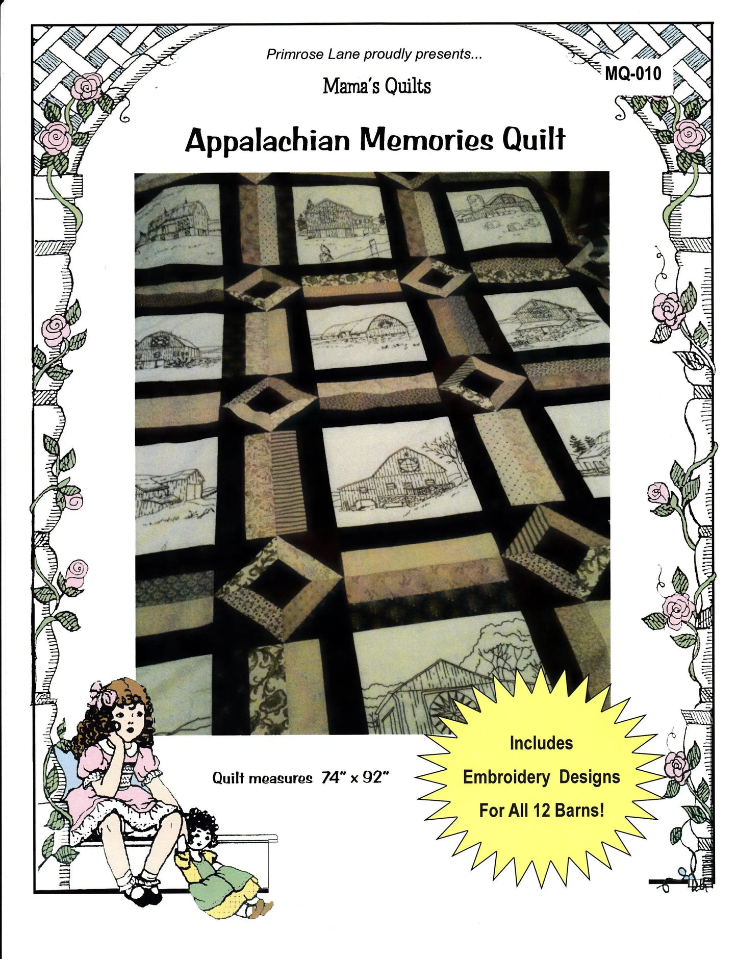 Appalachian Memories Quilt Embroidery CD
