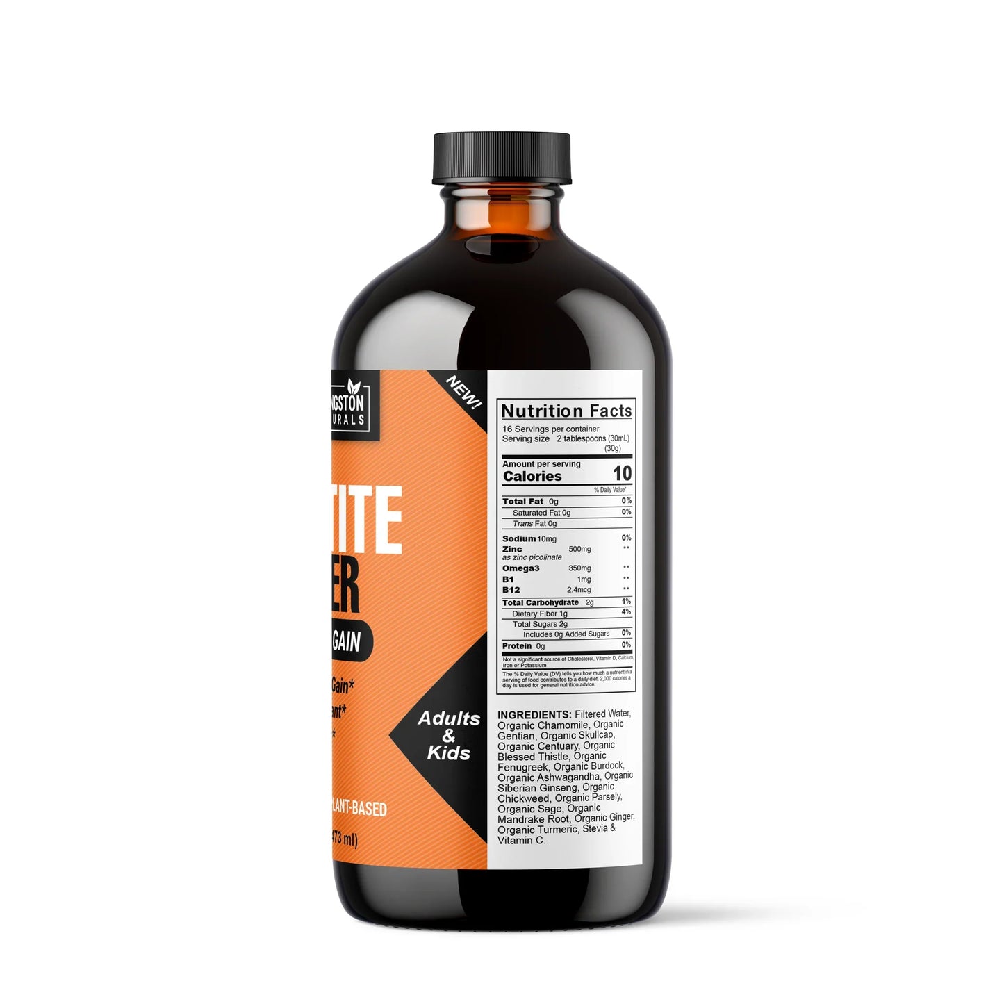 Acelerador de Apetito Orgánico – Fórmula Líquida Herbal