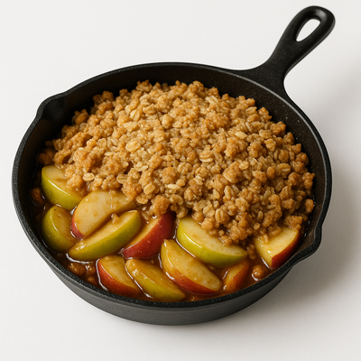 Gourmet Apple Crisp Dessert
