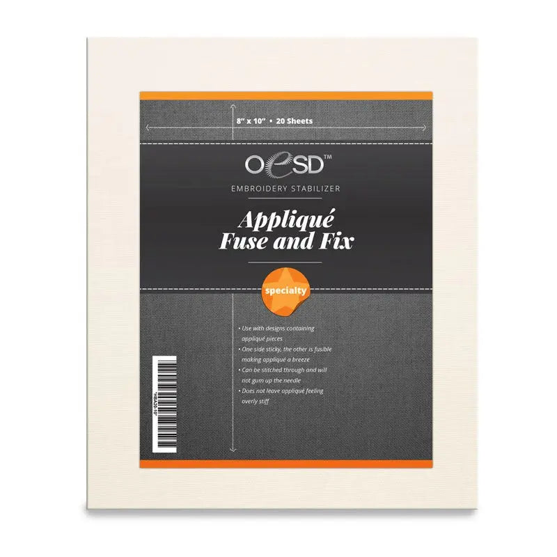 Applique Fuse and Fix Sheets - 8.5in x 11in