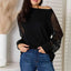 Blouse à manches raglan pour un style sans effort