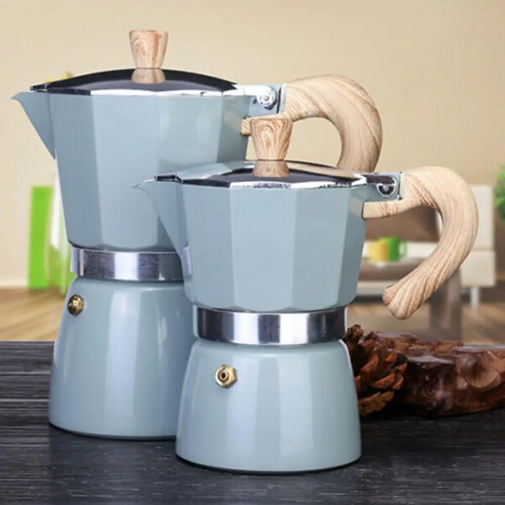 Cafetière à espresso portable octogonale