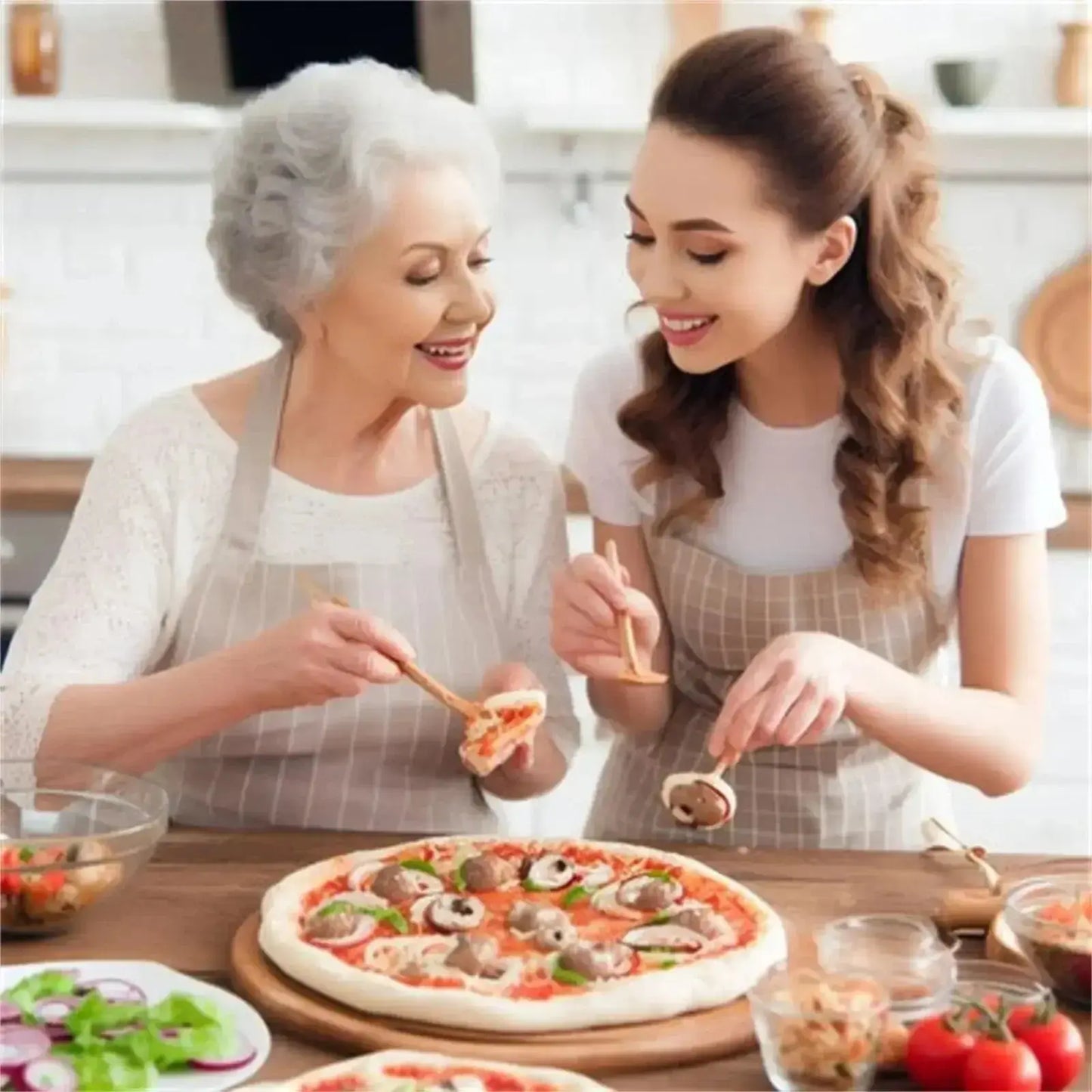 Espátula de Cocina con Mango de Madera