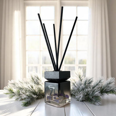 Arctic Breeze Crystal-Infused Reed Oil Diffuser, 100ml - Korvel