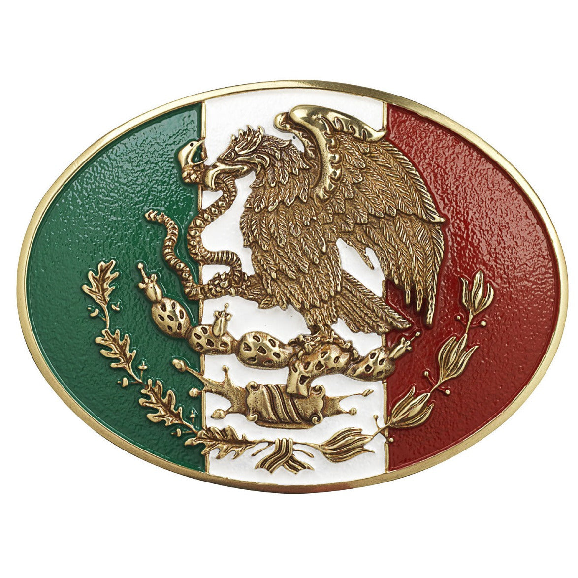 Mexican Flag Buckle - Korvel