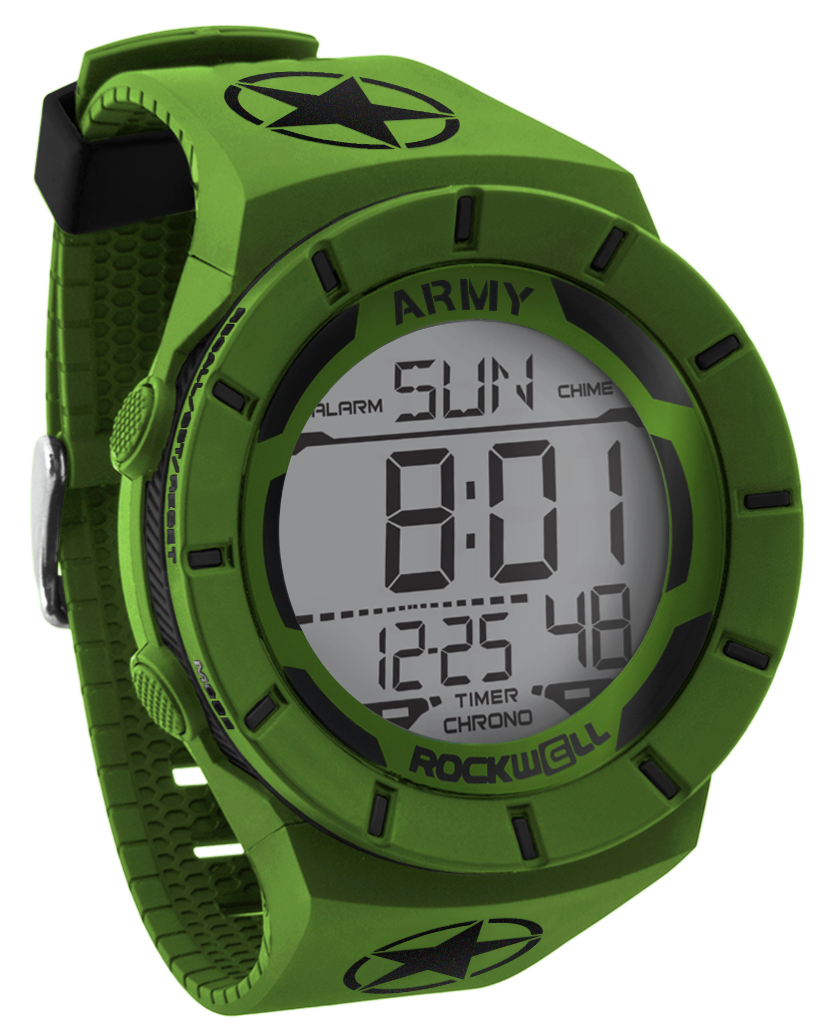 Reloj Coliseum Edición Ejército - Verde Oliva/Negro