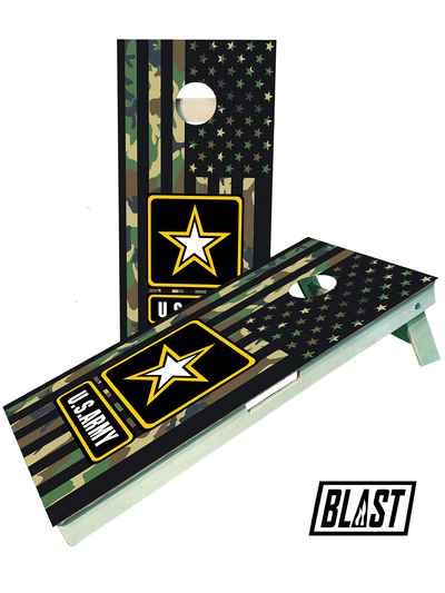 Premium Military-Themed Cornhole Game Set - Korvel