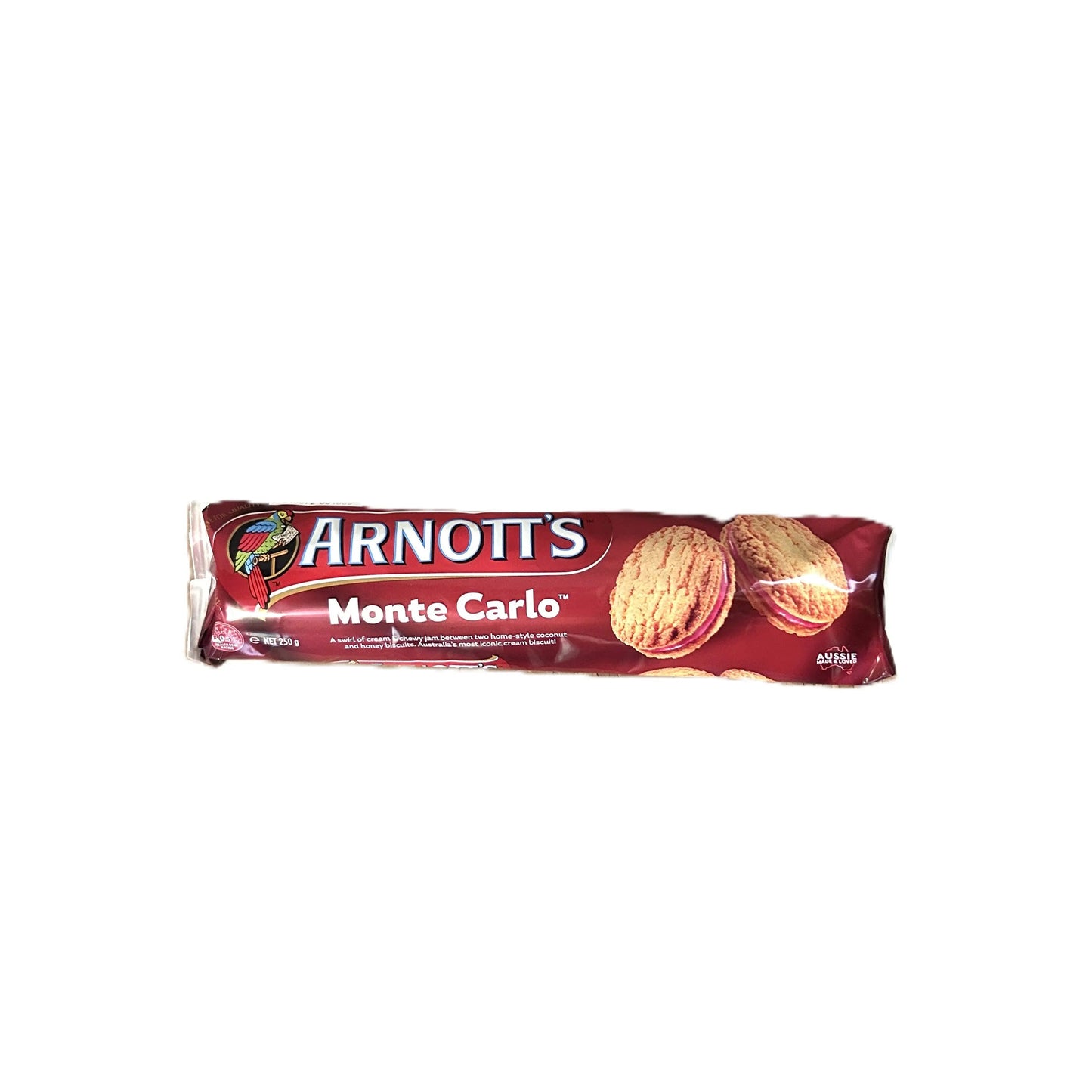 Biscuits à la crème Arnott's Monte Carlo – Biscuits sandwich à la framboise et à la noix de coco
