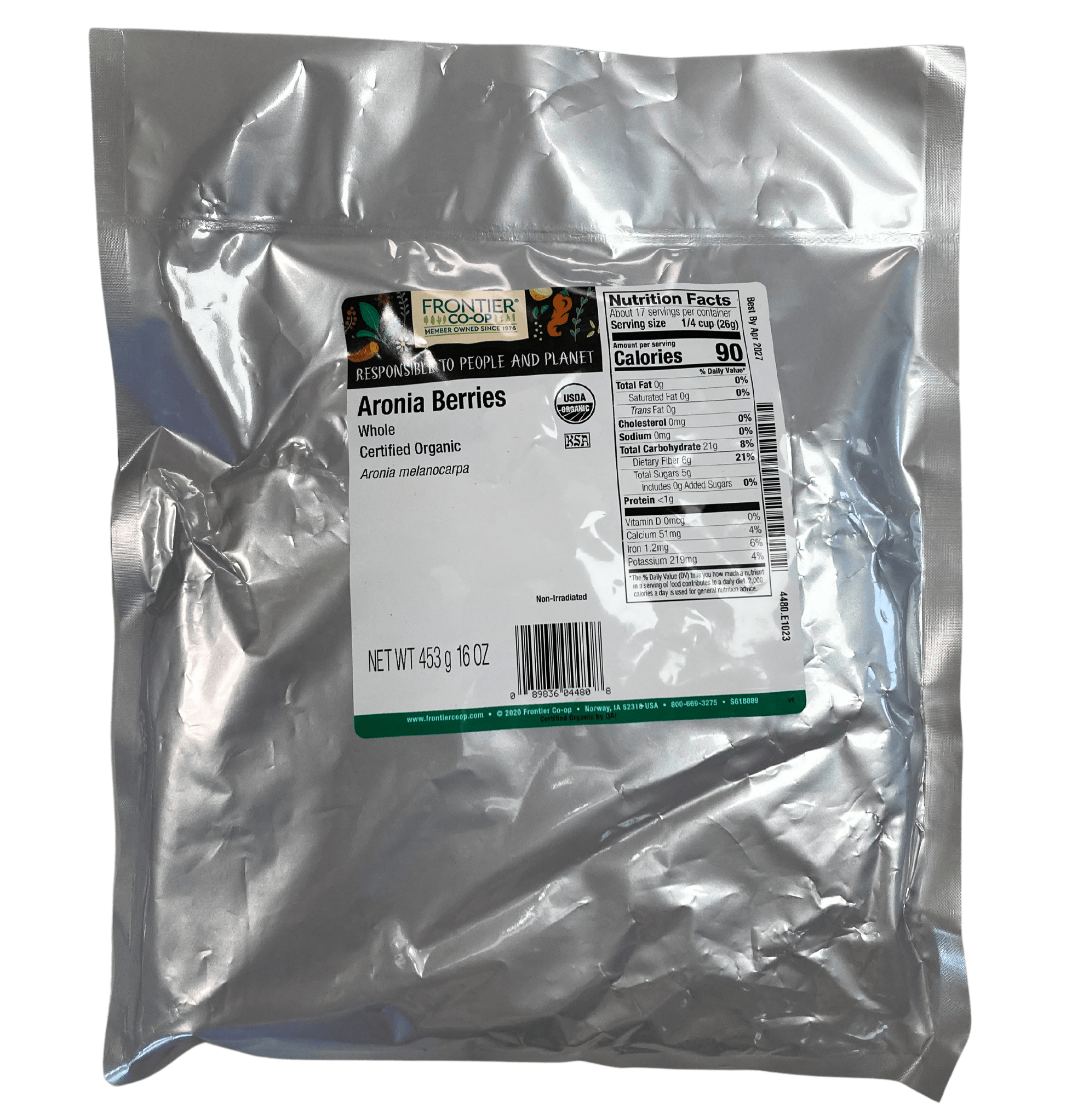 Organic Dried Aronia Berries - Superfood Snack - Korvel