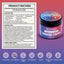 Crème à raser de luxe WhollyKaw Warrior Kingdom - Menthe Eucalyptus