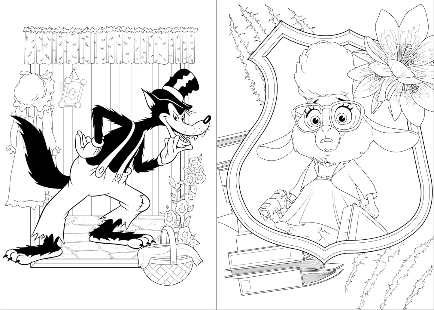 Color Your Own Disney Villains: A Spirited Coloring Adventure - Korvel