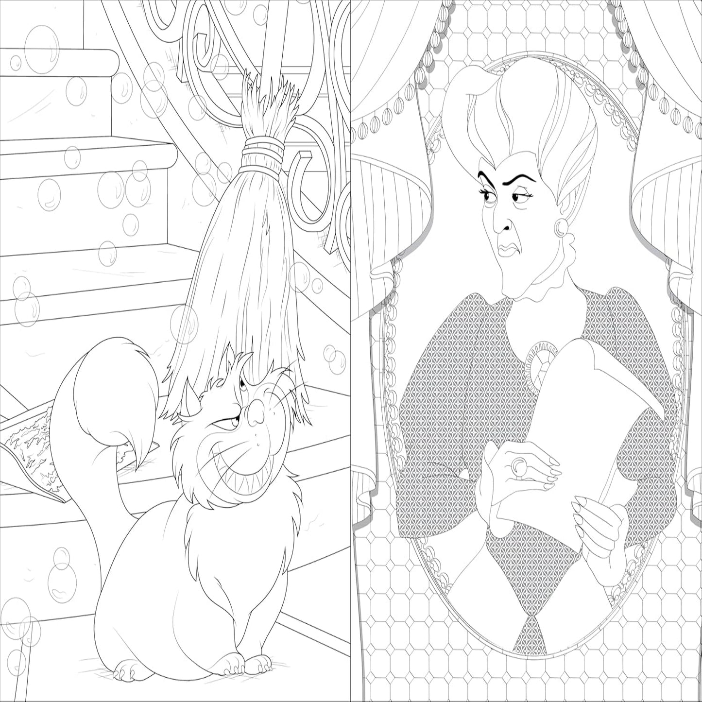 Color Your Own Disney Villains: A Spirited Coloring Adventure - Korvel