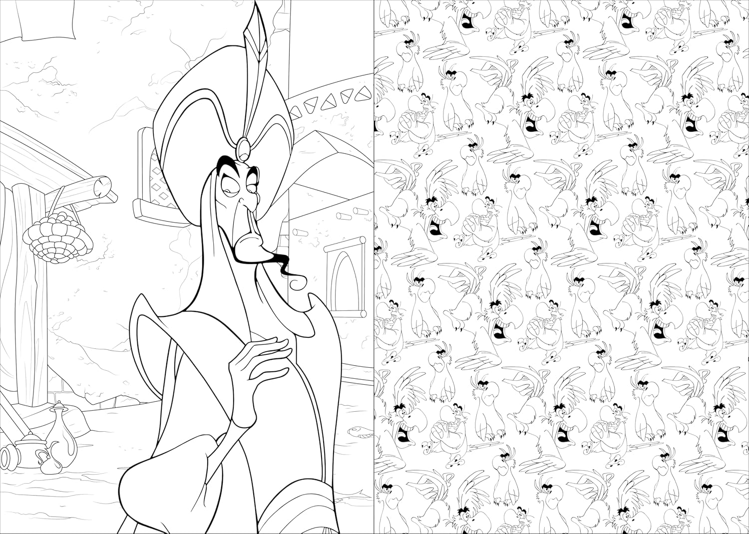 Color Your Own Disney Villains: A Spirited Coloring Adventure - Korvel