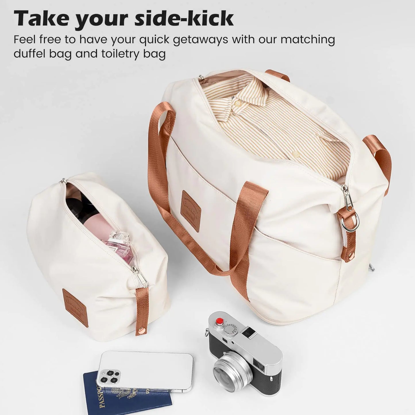 Ensemble de valises rigides Coolife 3 pièces avec verrou TSA - Rose