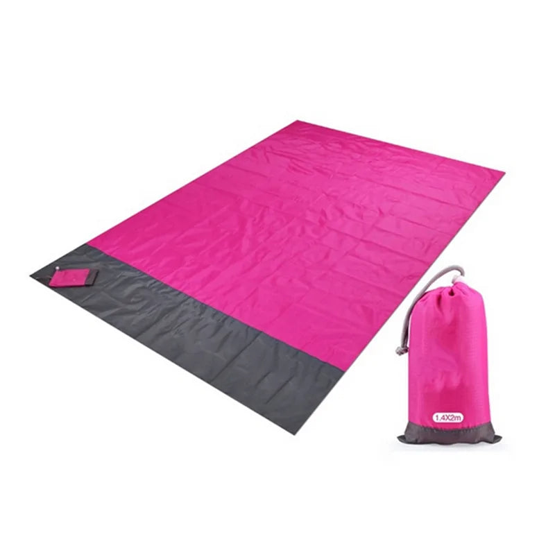Manta de Playa Impermeable con Bolsillo