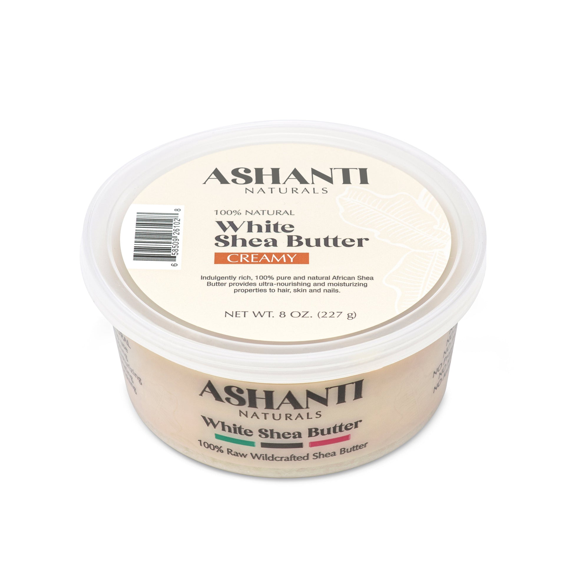 ASHANTI NATURALS 100% White Shea Butter - Creamy - Korvel