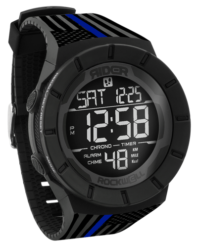 Coliseum Fit™ Tactical Assault - Police Edition (Phantom Black) Watch - Korvel