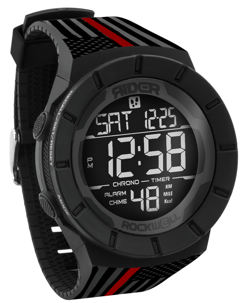 Coliseum Fit™ Assault - Firefighter Edition (Phantom Black) Tactical Watch - Korvel