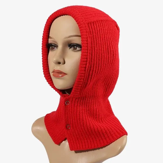 Gorro Balaclava de Punto para Uso Exterior en Invierno