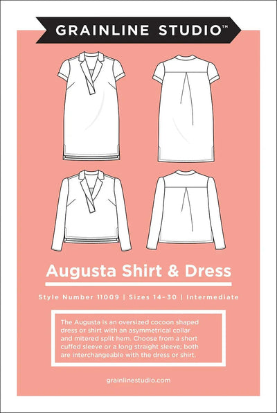 Augusta Shirt and Dress Pattern (Sizes 14 - 30)