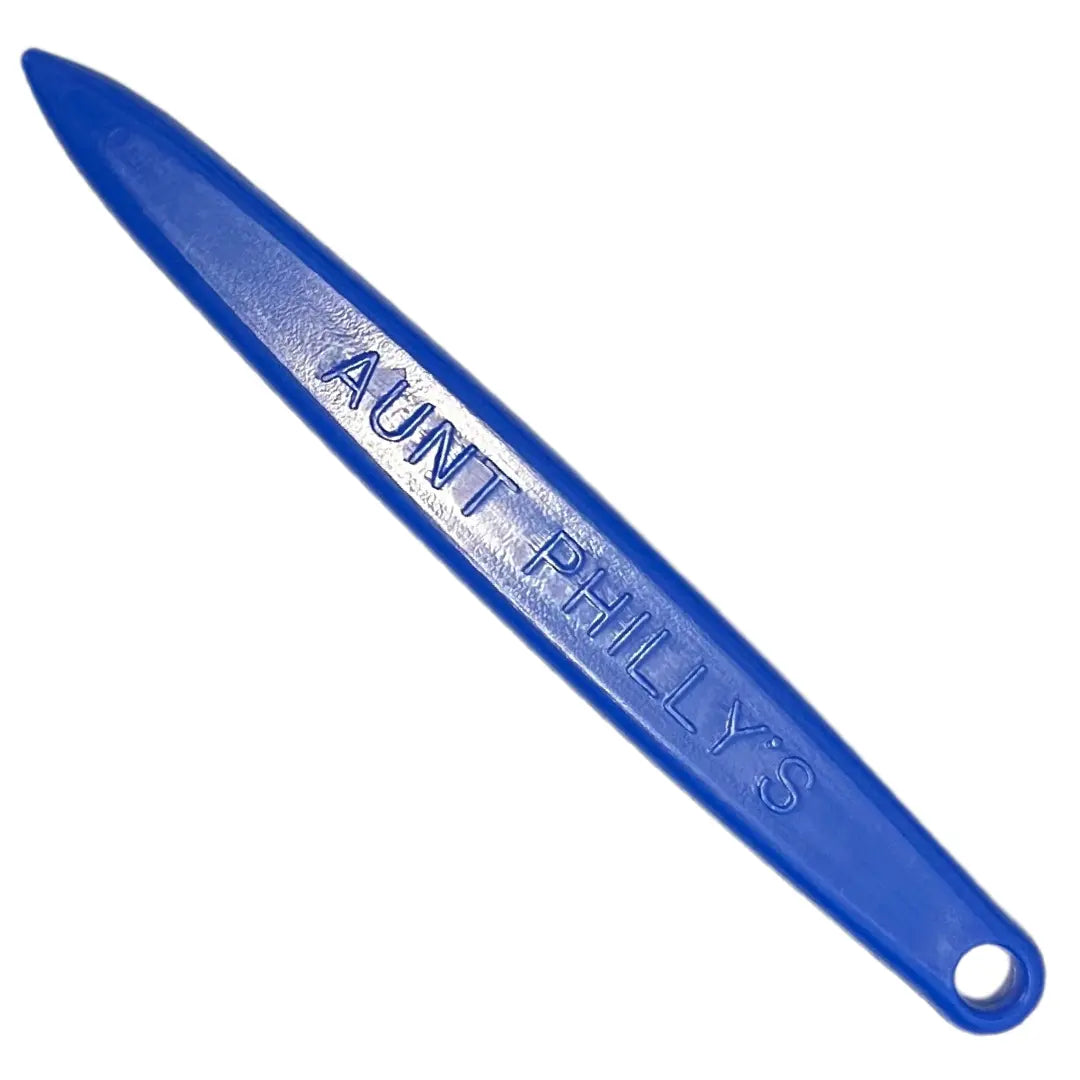 Aunt Philly's 4 1/2" Blue Tool for Rug Making