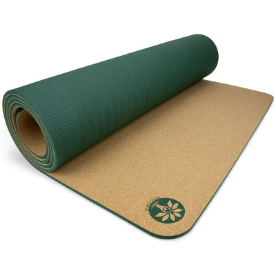 Eco-Friendly Aura Cork Yoga Mat for Ultimate Comfort - Korvel