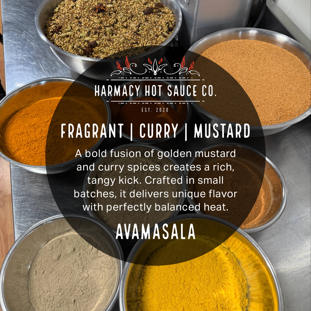 Ava Masala - Curry Mustard Pepper Sauce (9oz) - Korvel