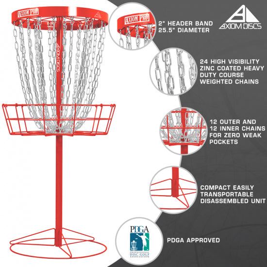 Panier de Disc Golf Portable Axiom Pro