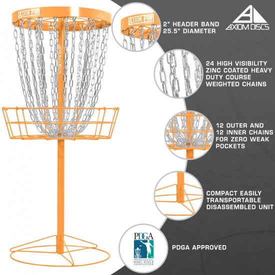 Panier de Disc Golf Portable Axiom Pro