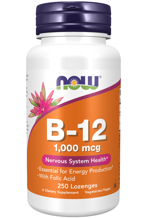 Vitamin B-12 1,000mcg Chewable Lozenges - 250 Count - Korvel