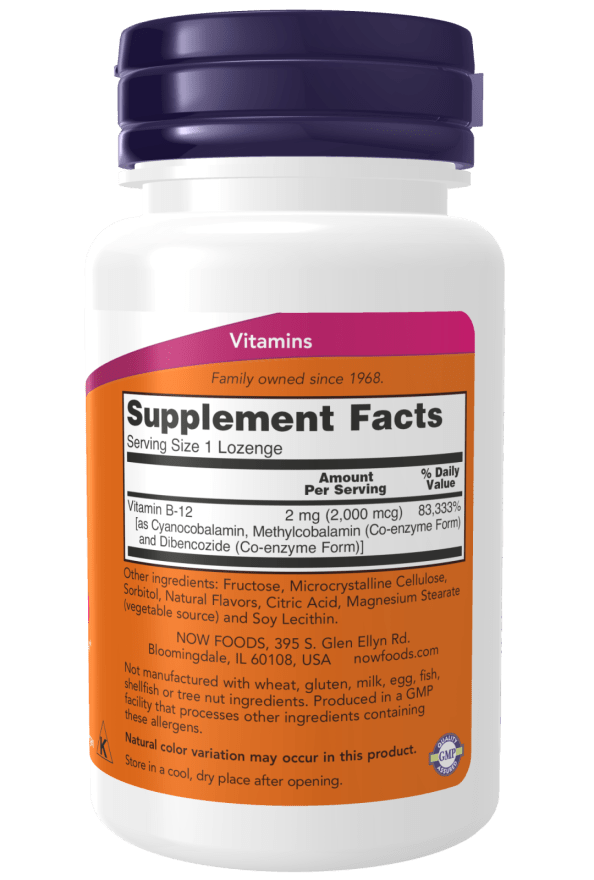 Suplemento Premium de B-12 2,000mcg