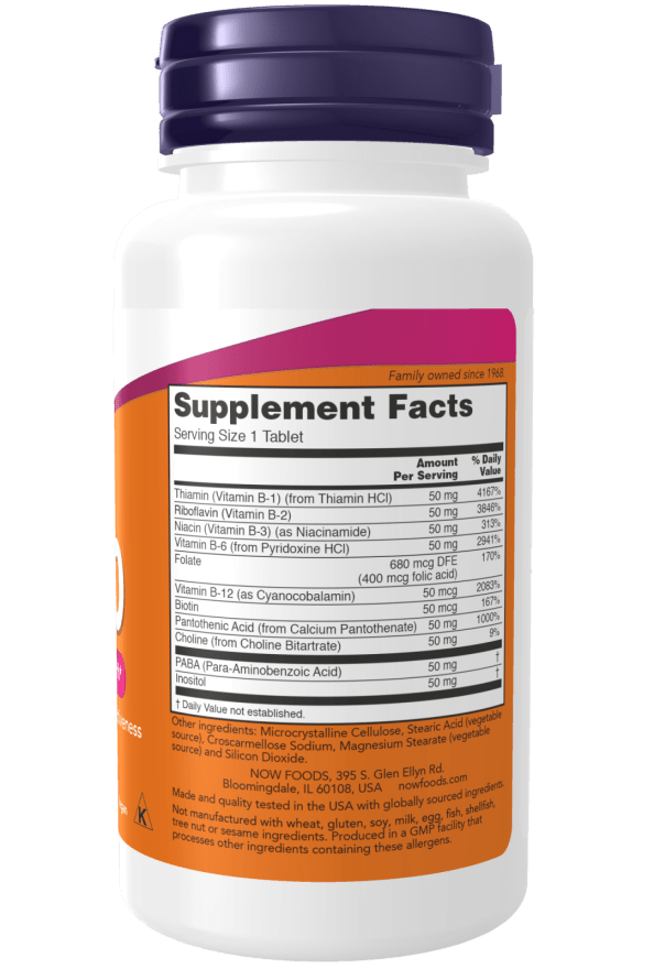 B-50 Complex Vitamins - Energize & Support Your Health - Korvel