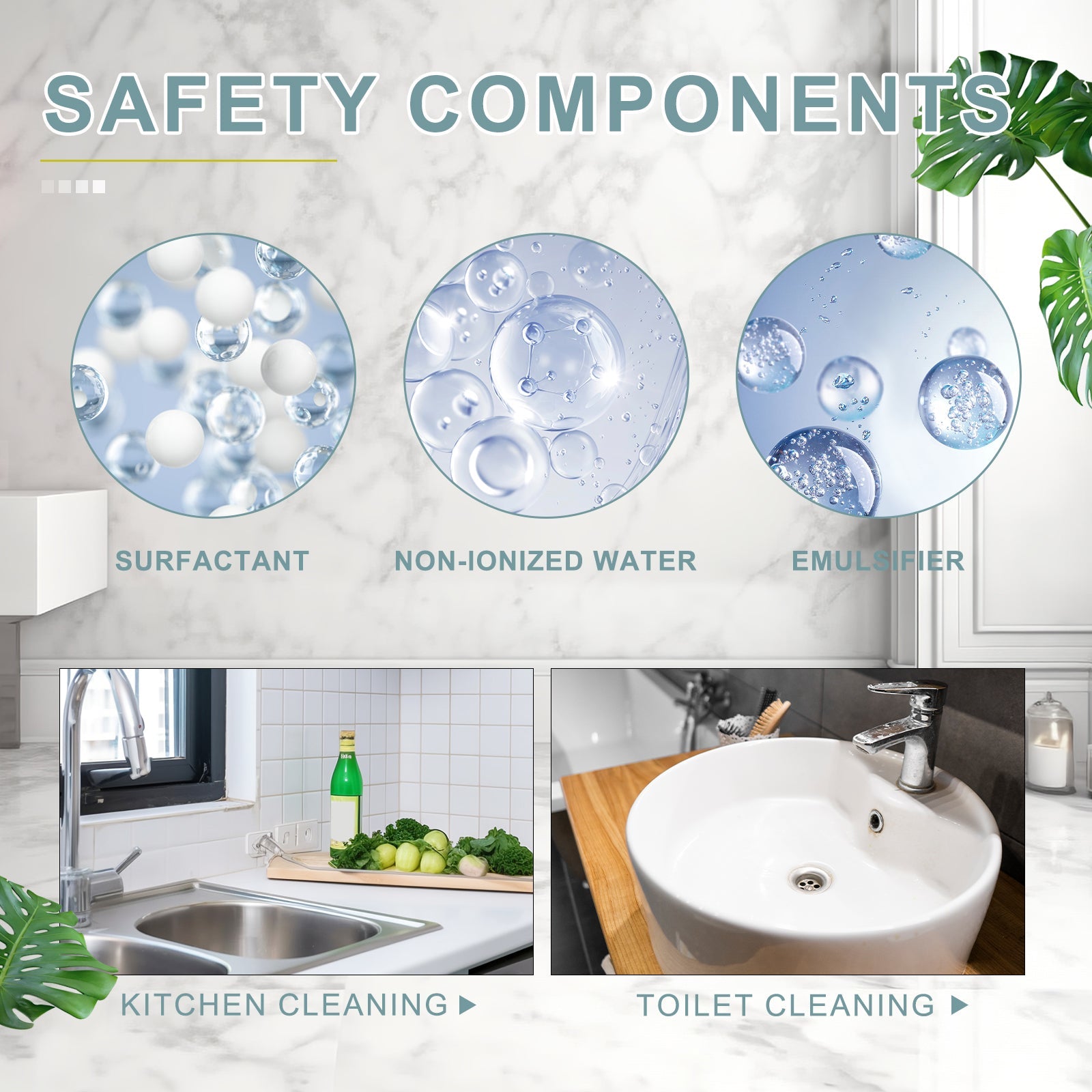 Ceramic Stone Plating Agent, Kitchen Quartz Stone Tile Cleaning Stains Repair Scratch Cleaning Agent - Korvel
