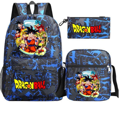 Youth Dragon Ball 3-Piece Backpack Set