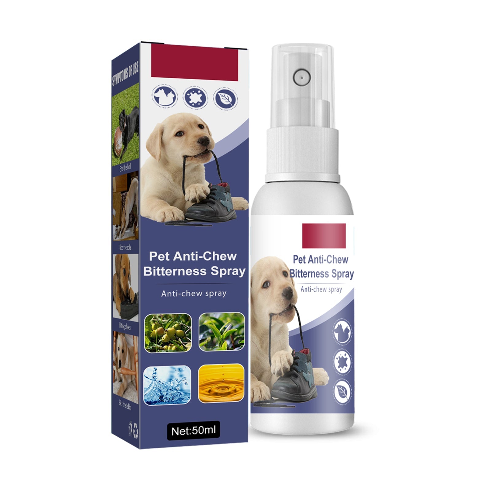 Pet Bitter Anti-Biting Spray, Prevent Dogs Chewing Table And Chair Legs, Scratching Sofa Spray - Korvel